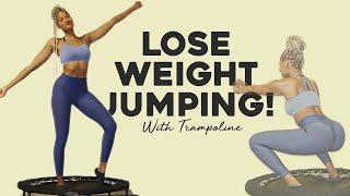 Lose Weight Jumping with this Simple Trampoline Workout ‍️