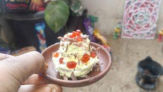 Rainbow Ice Cream JellyBeautiful Miniature Rainbow Ice Cream With Rainbow JellySweet Baking Ideas