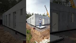 Сколько дней будет собираться дом 200+ кв.м. по другой технологии в теплом контуре?