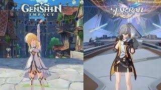 Genshin Impact VS Honkai: Star Rail...