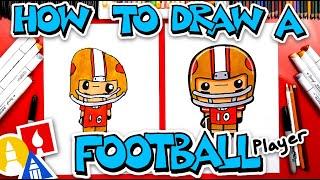 How To Draw A Football Player