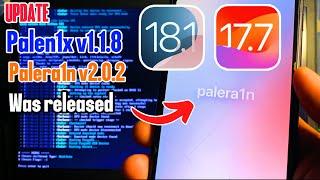 Update (Palen1x 1.1.8 & Palera1n 2.0.2 was released) on iOS 17.7 - iOS 18.1 LiveCD for Windows PC