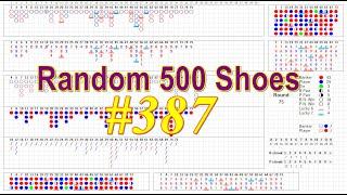 Baccarat Simulator (433) - Random 500 Shoes (387) 百家乐模拟器,百家乐记录表 바카라 출목(6매,중국점) (433) - 랜덤슈 (387)