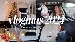 VLOGMAS 2024 | life as a toronto actor, auditions, christmas shopping, and toronto life