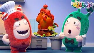 Restaurantta | Oddbods Türkçe | Komik | Çocuklar için Çizgi Filmler