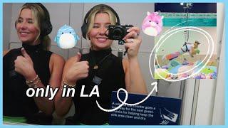 LA DAY IN MY LIFE: Squishmallow Claw Machine, Vidcon, Productive Work Vlog