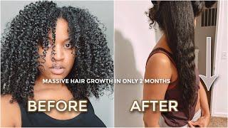 HOW I TRIPLE YOUR HAIR GROWTH IN 2 MONTHS + MY TOP HAIR GROWTH PRODUCTS (with before and afters)