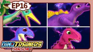 [DinoTrainers S1 Highlight] EP16 Dinosaurs Team Fight | Dinosaurs for Kids | Cartoon | Toys | Robot