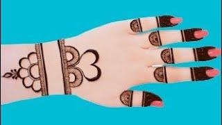 Beautiful Arabic mehndi designs for hands -Easy Simple mehandi design 2024-Stylish Mehendi designs