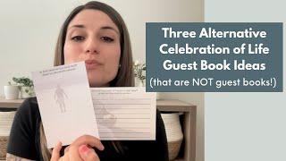 Celebration of Life | 3 Alternative Guest Book Ideas