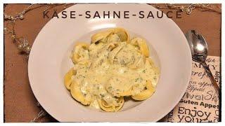 5 Minuten Käsesoße. Tortellini in Käse-Sahnesoße, günstig und einfach kann so lecker sein!