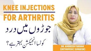 Osteoarthritis Injection Treatment – HA vs. PRP vs. Stem Cells – Konsa Injection Behtar Hai?