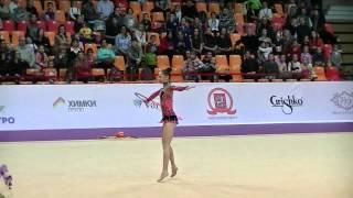 Serdyukova Anastasiya (UZB) hoop  Int Comp Senior Grand Prix Moscow 2015