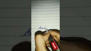 How to write sunday in calligraphy / RK Calligraphy / 03