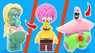 LEGO Cursed Minifigure: I Build Every Version of Cursed LEGO SpongeBob | FUNZ Bricks