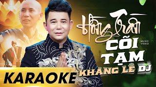 Karaoke Hồng Trần Cõi Tạm - TONE NAM | Khang Lê REMIX