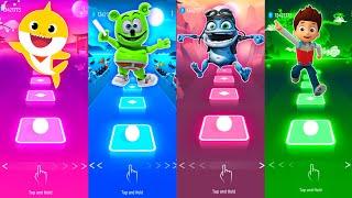 Tiles Hop - Baby Shark vs Gummy Bear vs Crazy Frog Vs Paw Patrol