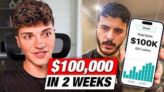 From Zero to $100,000+ In 2 Weeks Dropshipping!