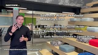 Salesforce Winter '24 Release: Salesforce Marketing Cloud