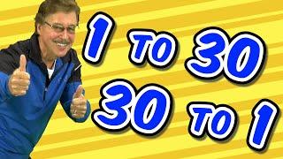 1 to 30 and 30 to 1 | Jack Hartmann Count to 30 | Counting Song