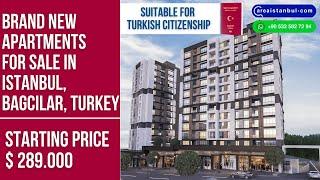 Brand new apartments for sale in Istanbul, Turkey