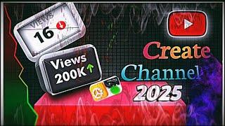 YouTube Channel Kaise banaye ?How to Create a YouTube Channel 2025 //New youtube channel ideas 2025