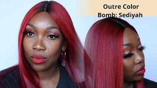 Outre Color Bomb Synthetic HD Lace Front Wig | Sediyah Wig | Miss Khrissy