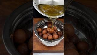 Viral Bread Gulab Jamun ASMR Cooking #shorts #food #cooking #asmr #crunchytreats #viralrecipe