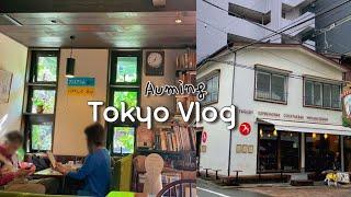 [SUB]Japan Tokyo vlog(Korean daily life) Yoyogi Park Cafe Tour, Briquette fried rice&Fire showetc