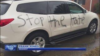 Jacksonville homes, vehicles hit with anti-Trump vandalism