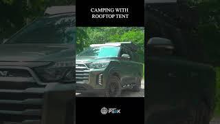 루프탑텐트와 함께라면 어느곳이든 달려간다 | PEAK ROOFTOP TENT | 지프 글래디에이터 랜드로버 디펜더110 쌍용 렉스턴스포츠칸 토레스 #캠핑 #peak #루프탑텐트