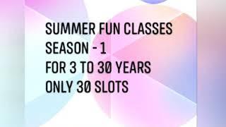SUMMER FUN CLASSES @ MADHU'S AIM FITNESS AND DANCE FLOOR, VIZAG, FOR ENQUIRIES CALL +918179358861