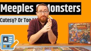 Meeples & Monsters Review - When Lords of Waterdeep Meets Quacks....But Not As Good As Either