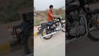 Bullet 350 bs6   Phataka..... Long punjab silencer.. #royalenfield