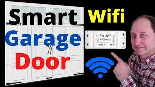 Wifi Smart Garage Door Opener Review and Installation