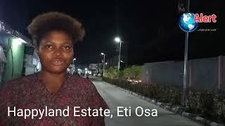 LIGHT UP ETI OSA More communities and streets are  lit up in Eti Osa; by HON THADDEUS ATTA ACHIEF