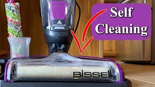 Bissell Crosswave Pet Pro Self Cleaning Cycle - How to Clean the Brush