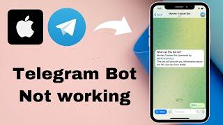 How To Fix Telegram Bot Not Working Problem on iPhone