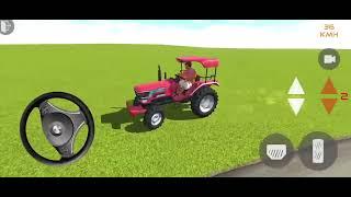 MAHINDRA TRACTOR MATTI LODING TOCHAN TRACTOR 3DX JCB INDIA GAME VIDEO #youtubevideo