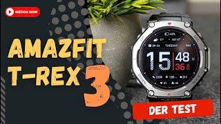 Amazfit T-Rex 3 im Test: Kann sie Garmin & Co. das Wasser reichen?