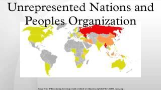 Unrepresented Nations and Peoples Organization