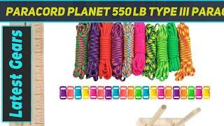 PARACORD PLANET 550 lb Type III Paracord AZ Review