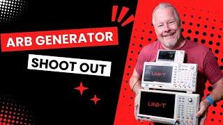 ARB Generator Shoot Out Uni T Signal Generators a Closer Look #functiongenerator #ARBgenerator