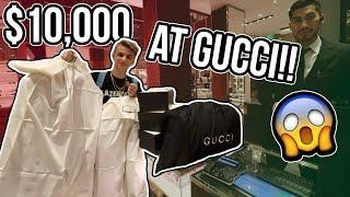 $10,000 GUCCI SHOPPING SPREE!! (I've NEVER spent THIS MUCH MONEY!)