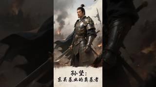 孙坚：东吴基业的奠基者（下） #英雄人物 #孙坚 #三国 #英雄人物  #东吴 #睡前故事