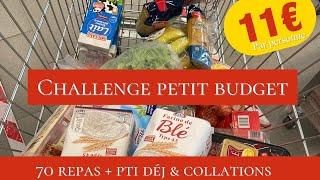 Se nourrir avec un petit budget | Challenge extrême budget