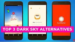 Top 3 Best FREE Dark Sky Android Alternatives! Weather App Comparison & Overview [2020]