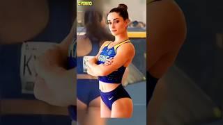 Awesome Ukrainian Pole Vaulter Maryna Kylypko  #shorts