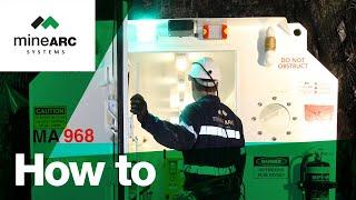 How to Operate an Underground Mine Refuge Chamber | MineSAFE Standard Design Refuge Bay