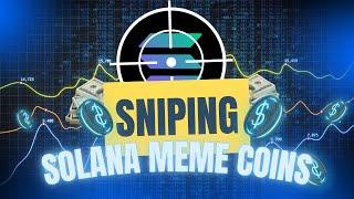 How to SNIPE Solana Memecoins! (Get the Best Entry)